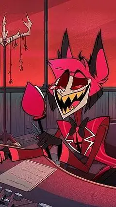 ai character: alastor  background