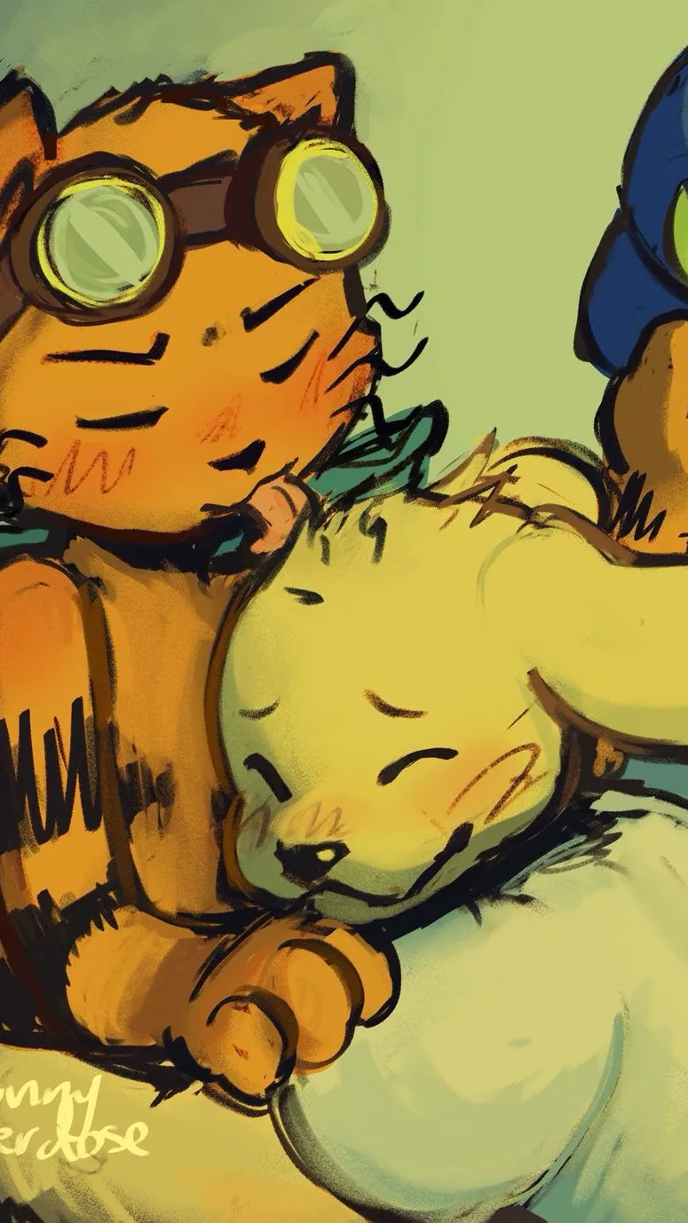 ai character: Dogman X Petey  background