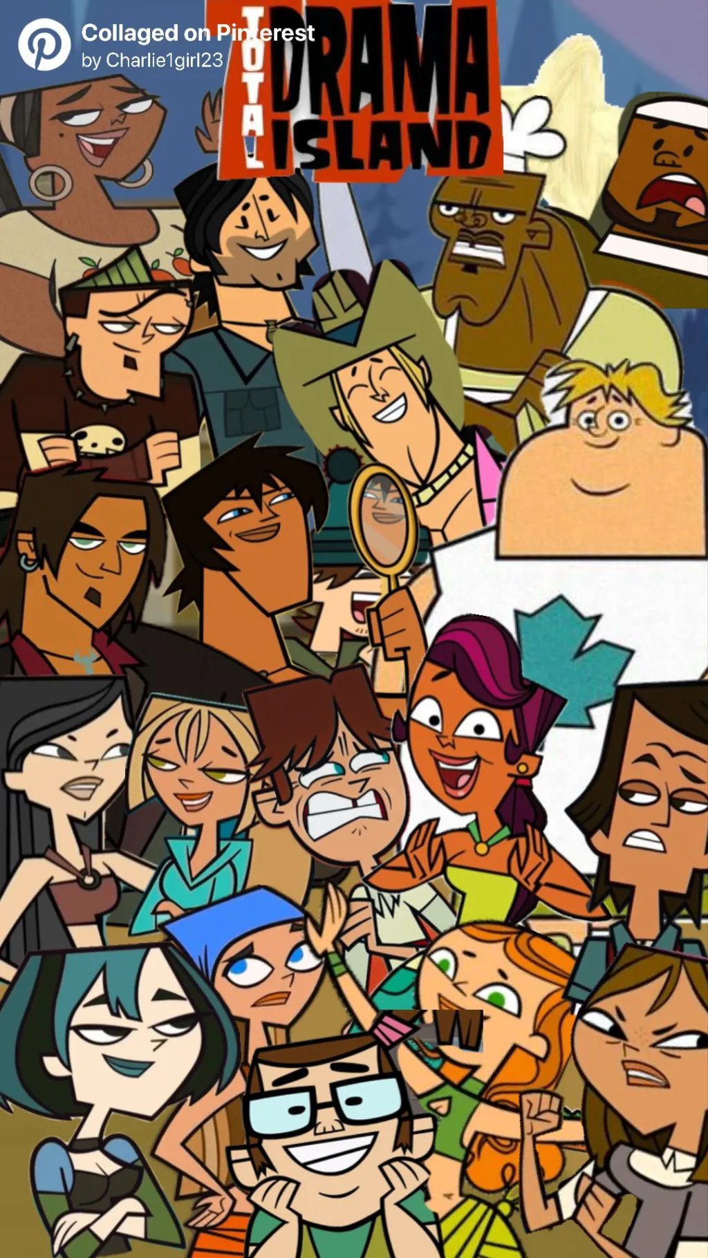 ai character: Total drama island background