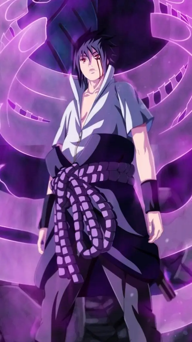 ai character: Sasuke Uchiha. background