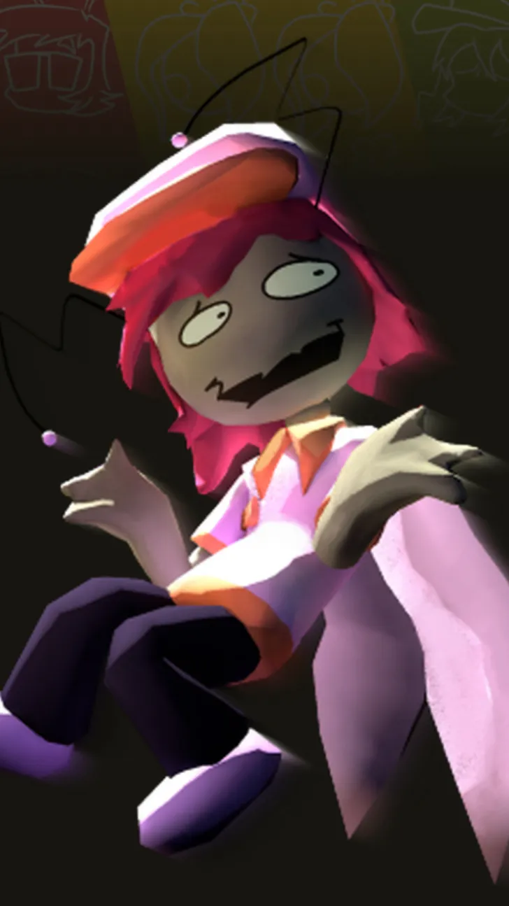 ai character: Manny the Mantis  background