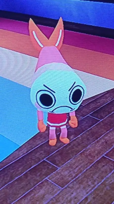 ai character: Shrimpo  background