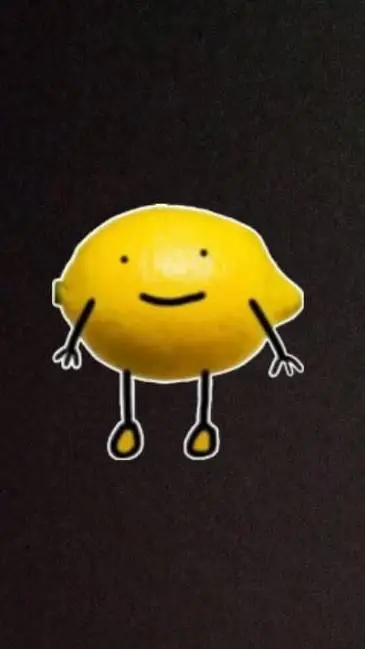 ai character: LIMONCITO GOOD 🤑👍 background