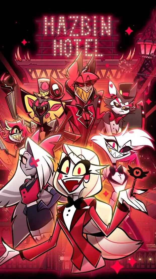 ai character: Hazbin Hotel  background
