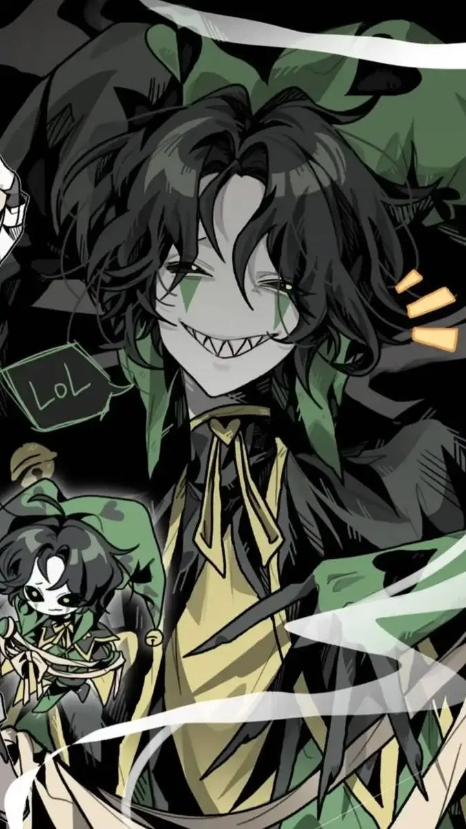 ai character: Harlequin background