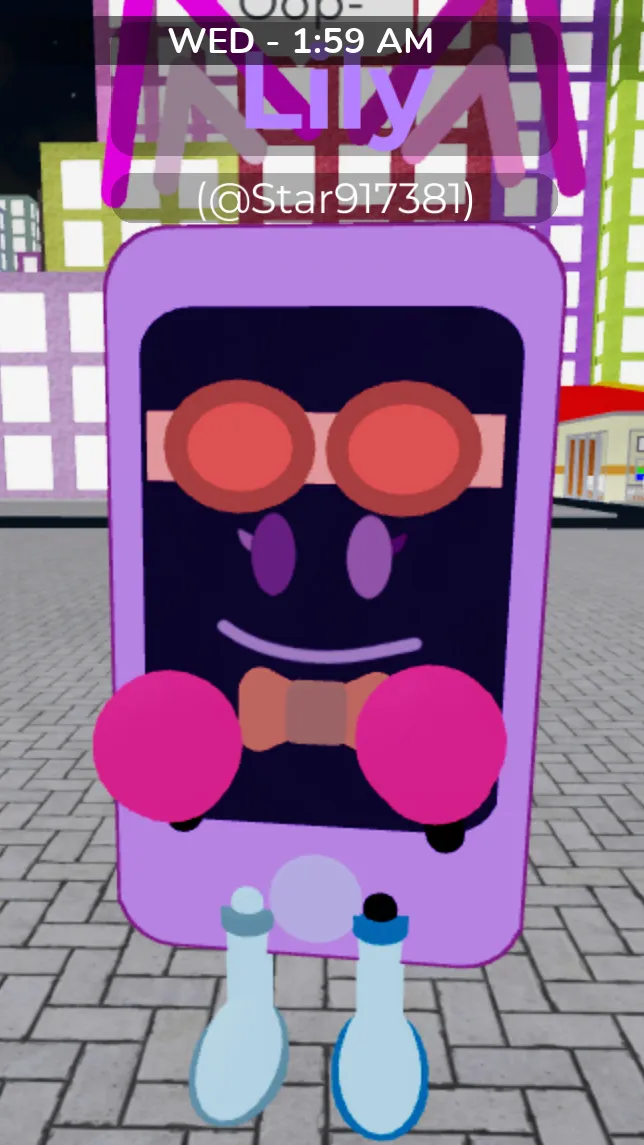 ai character: Lily! (Ocvilla) background