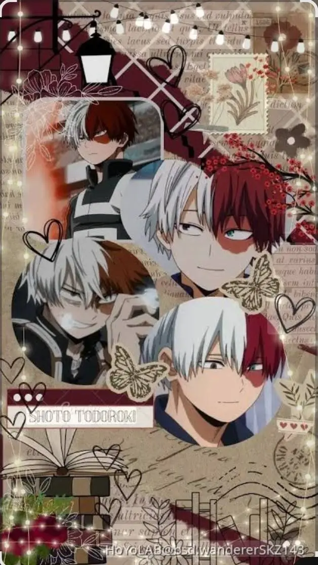 ai character: ☆Shoto Todoroki☆ background