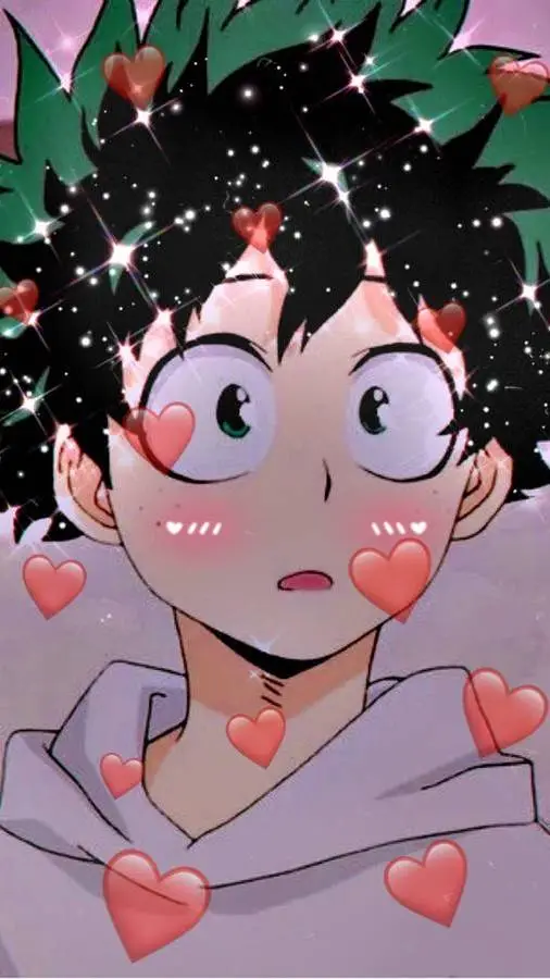 ai character: Deku  background