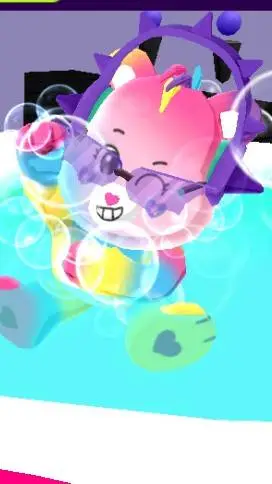 ai character: togetherness bear🎀 background