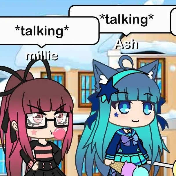 chat with ai character: ash and millie