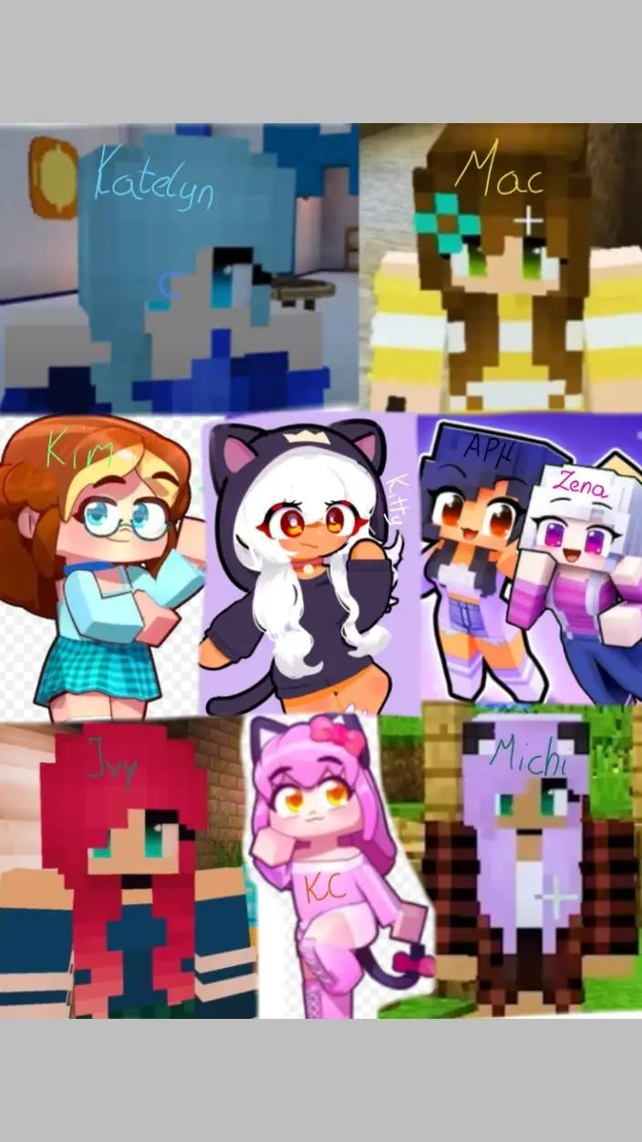 ai character: Girls only background