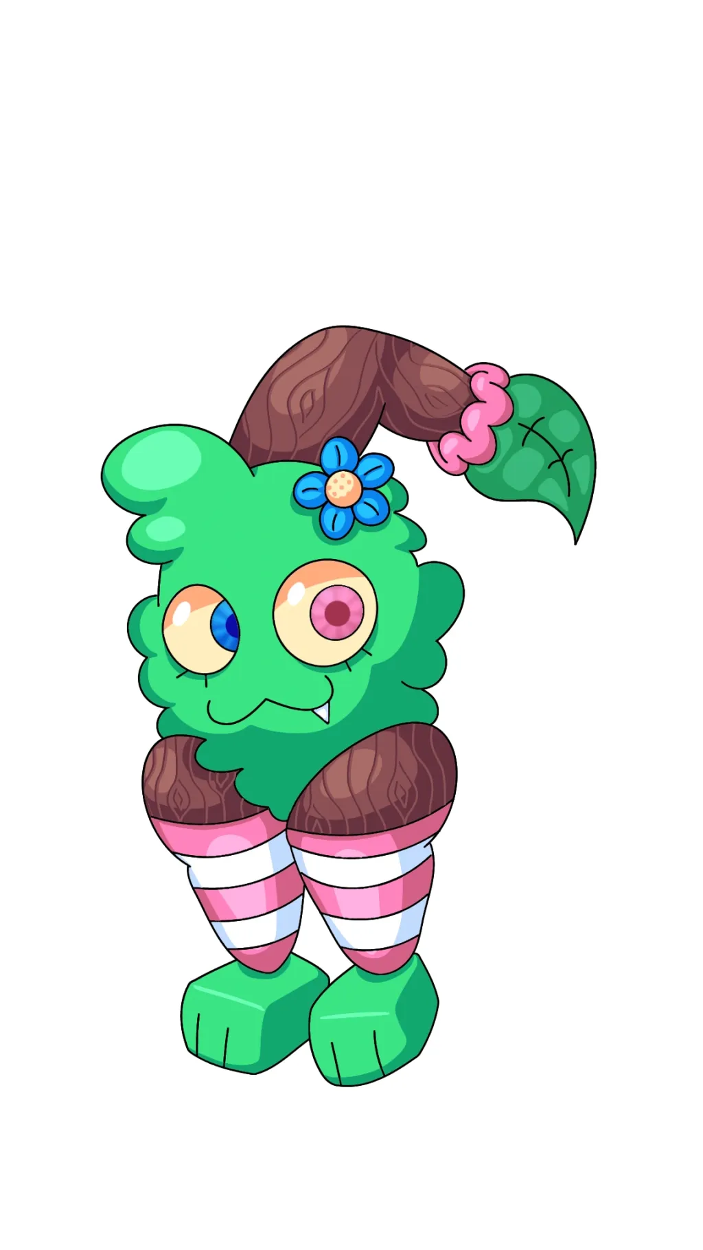 ai character: Whipped cream  background