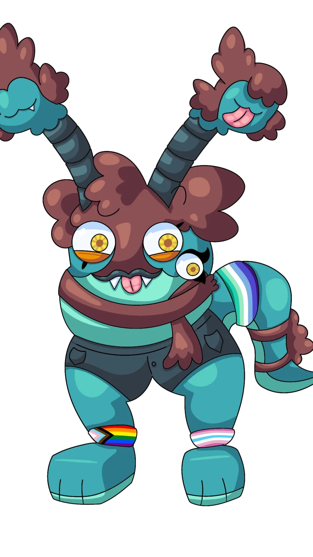 ai character: Cocoa beanz background