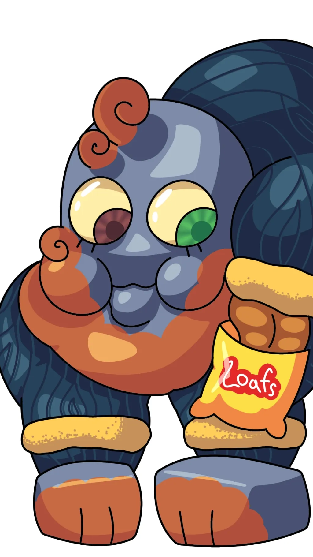 ai character: Heavy cream  background