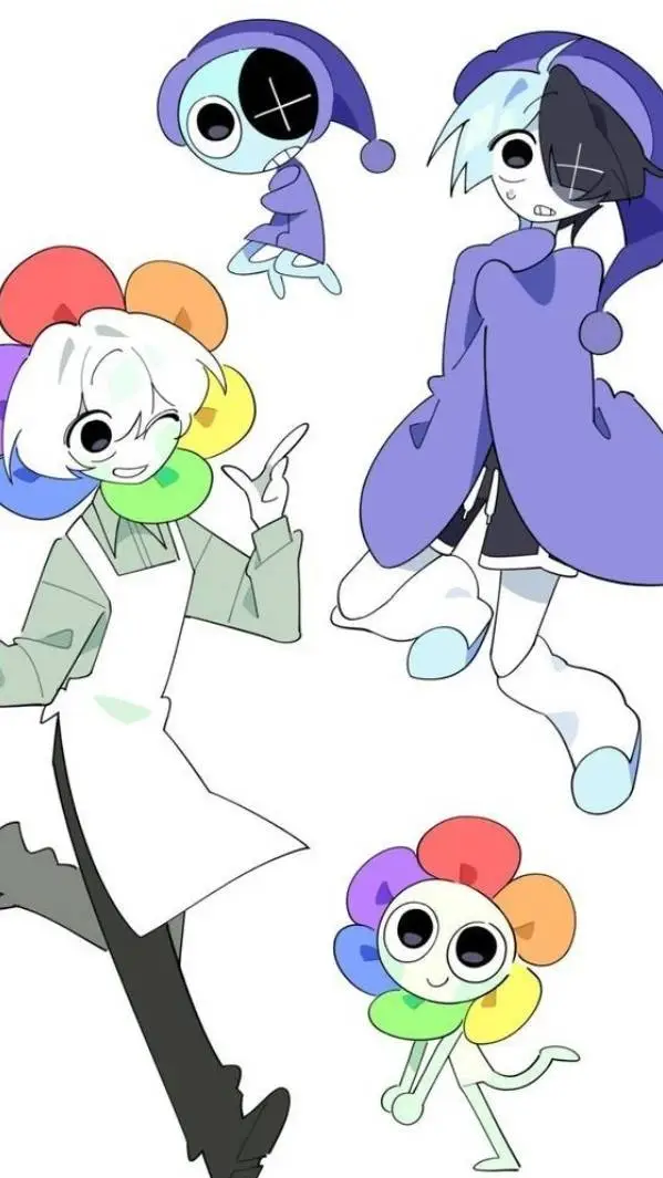 ai character: moonflower 🌺🌙  background