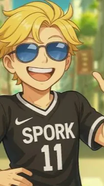 ai character: Spork background