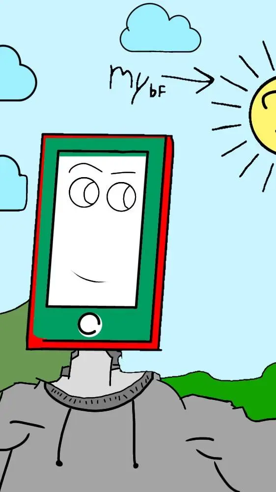 ai character: phone adventure background