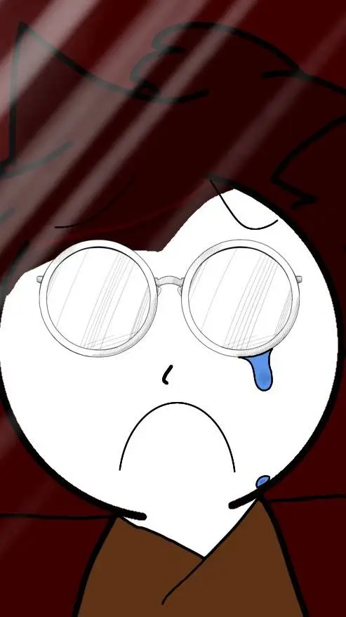 ai character: Sad larry background