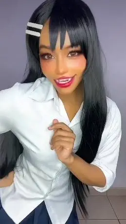 ai character: NAGATORO  background