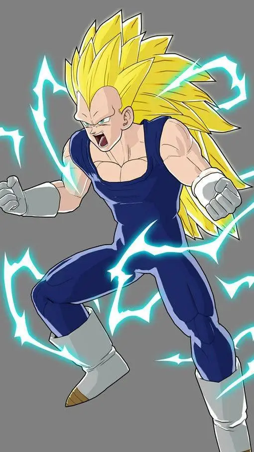 ai character: Vegeta fase 3 background