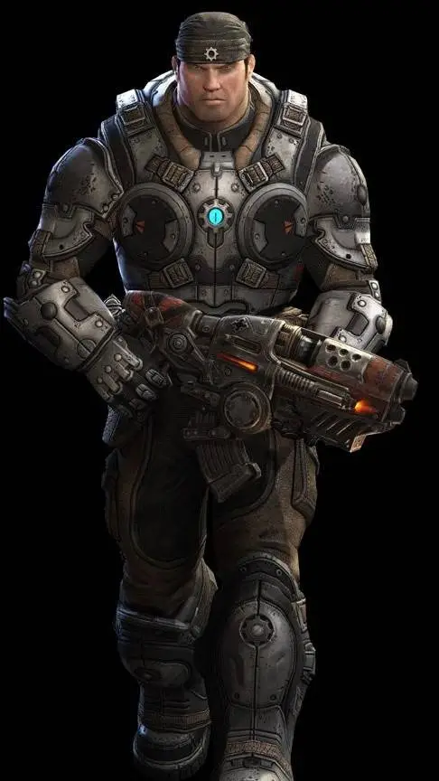 ai character: marcus fénix  background