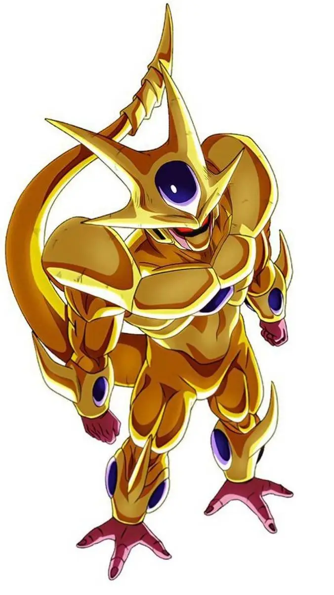 ai character: golden cooler background
