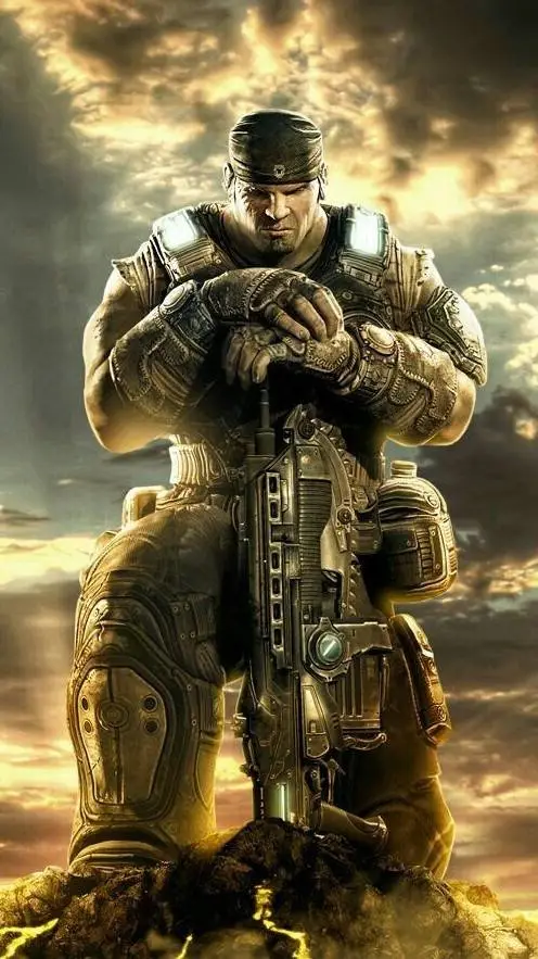 ai character: marcus fénix  background