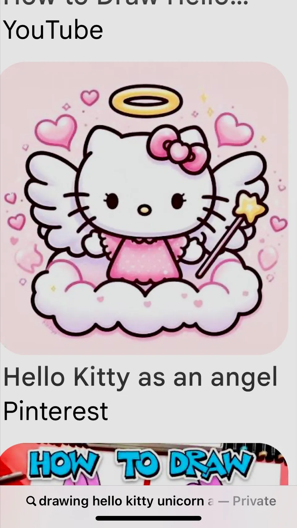 ai character: ￼ Hello Kitty background