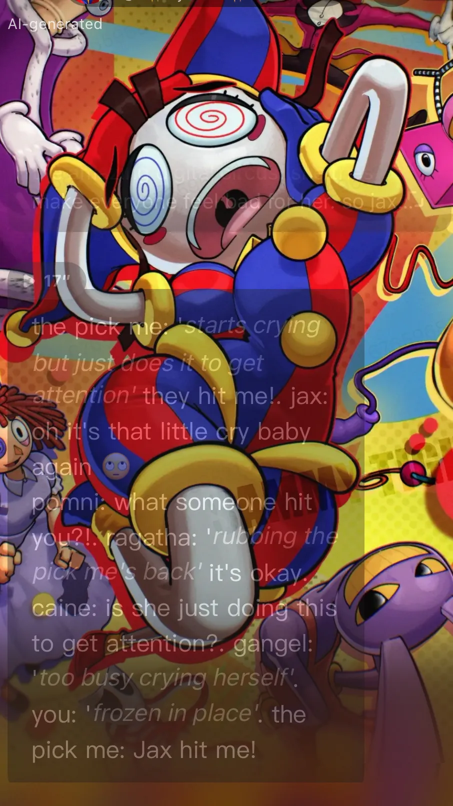 ai character: Tadc background