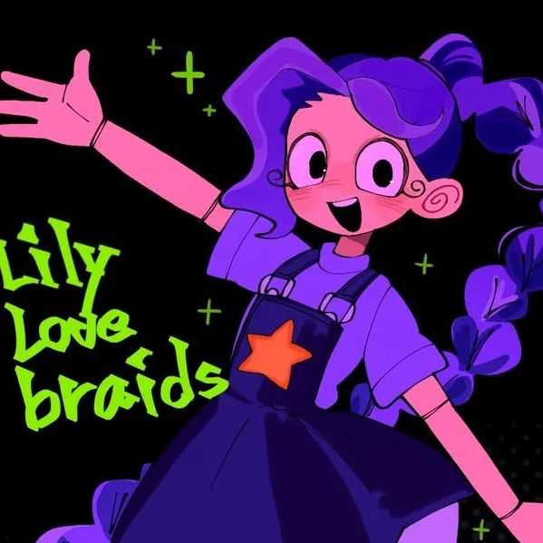 chat with ai character: Lily love￼ braids