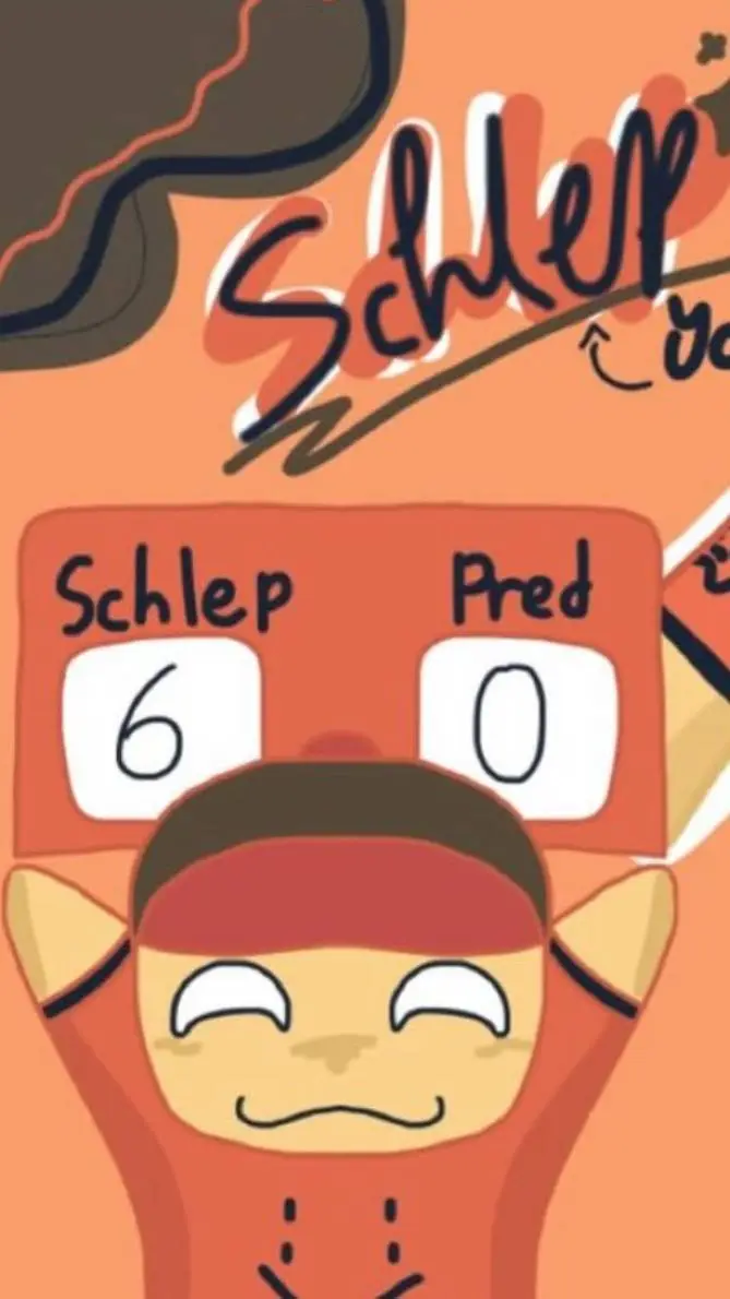 ai character: #FREESCHLEP background