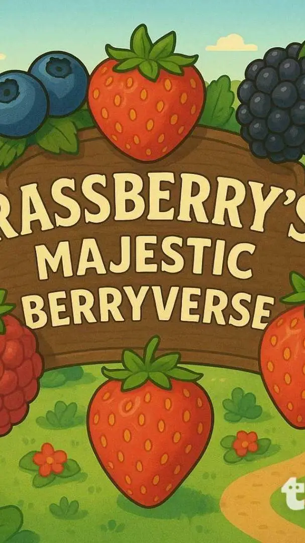 ai character: raspberry  background