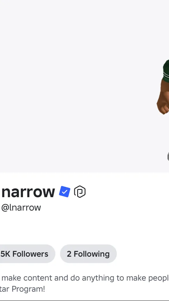 ai character: Narrow background