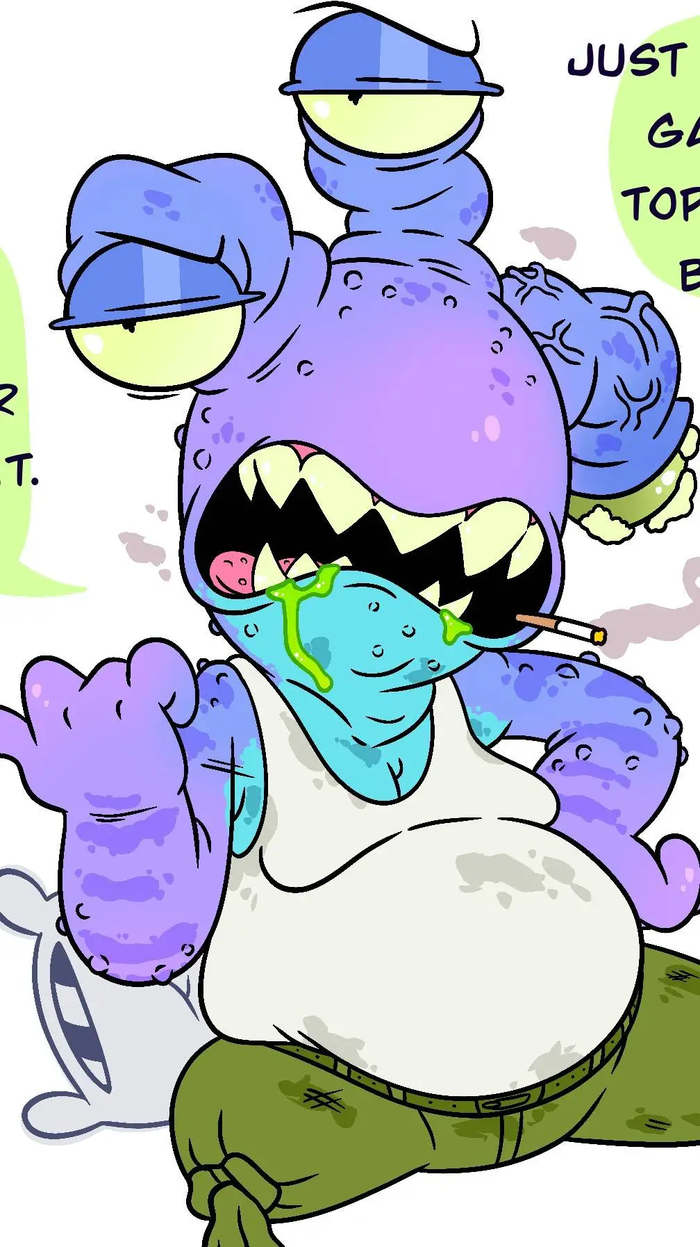 ai character: Gene Zaroothian  background