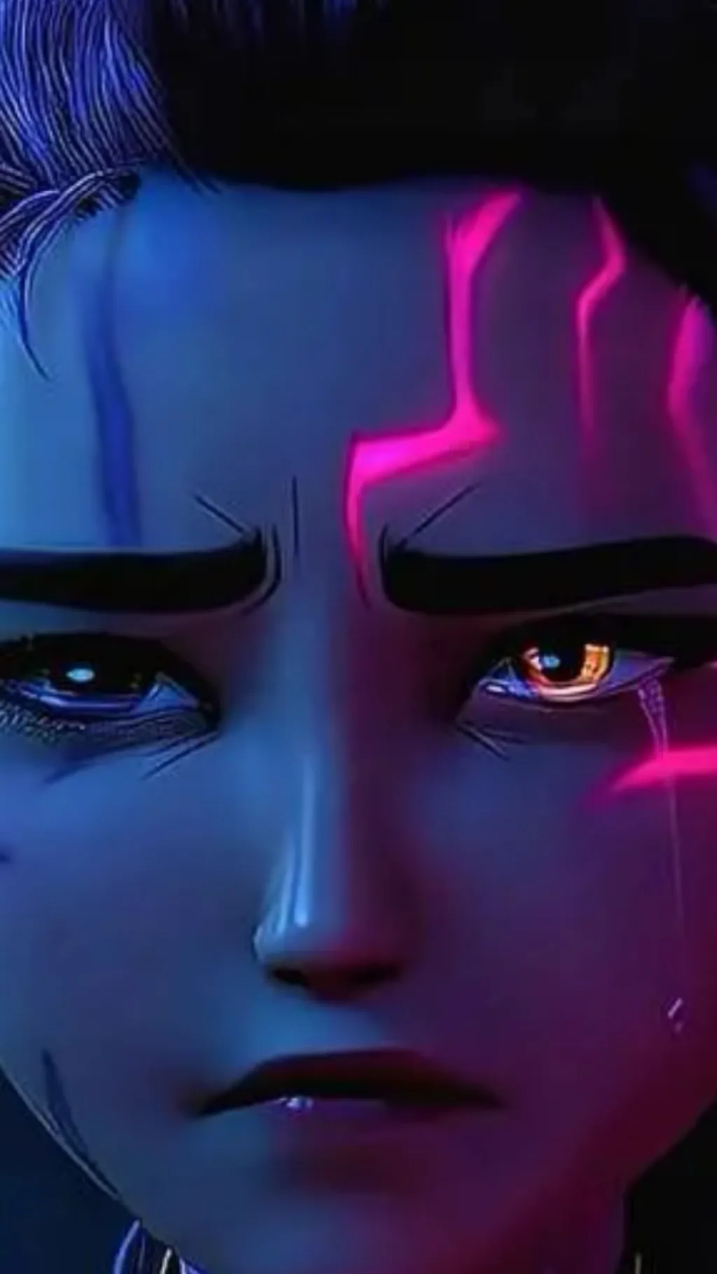 ai character: Hypnotized K-pop background