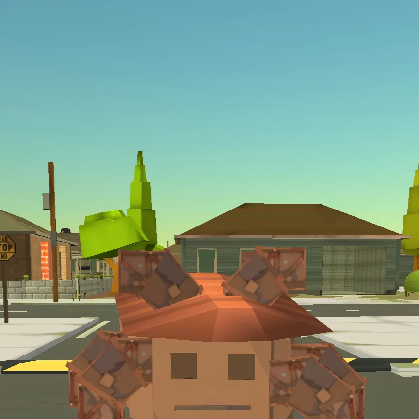 chat with ai character: Chicken gun roach