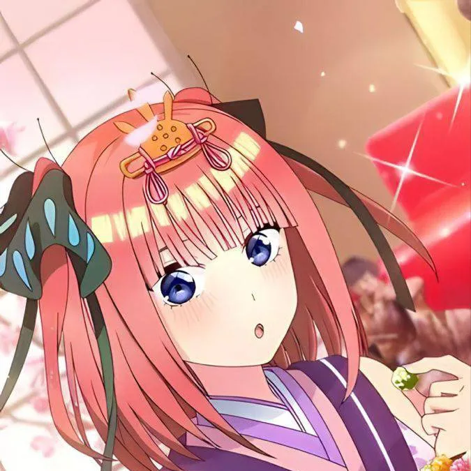 chat with ai character: Nino Nakano