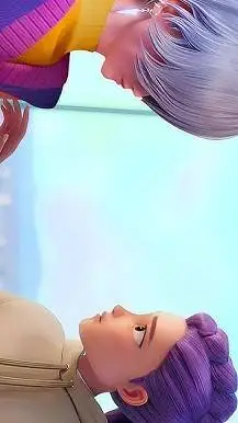 ai character: Rumi and mystery background