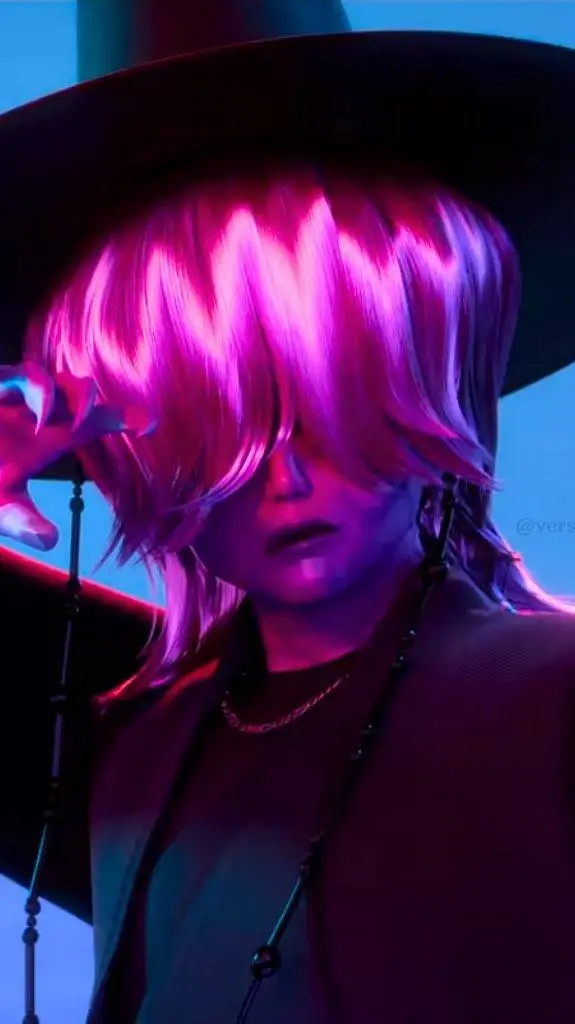 ai character: mystery saja background