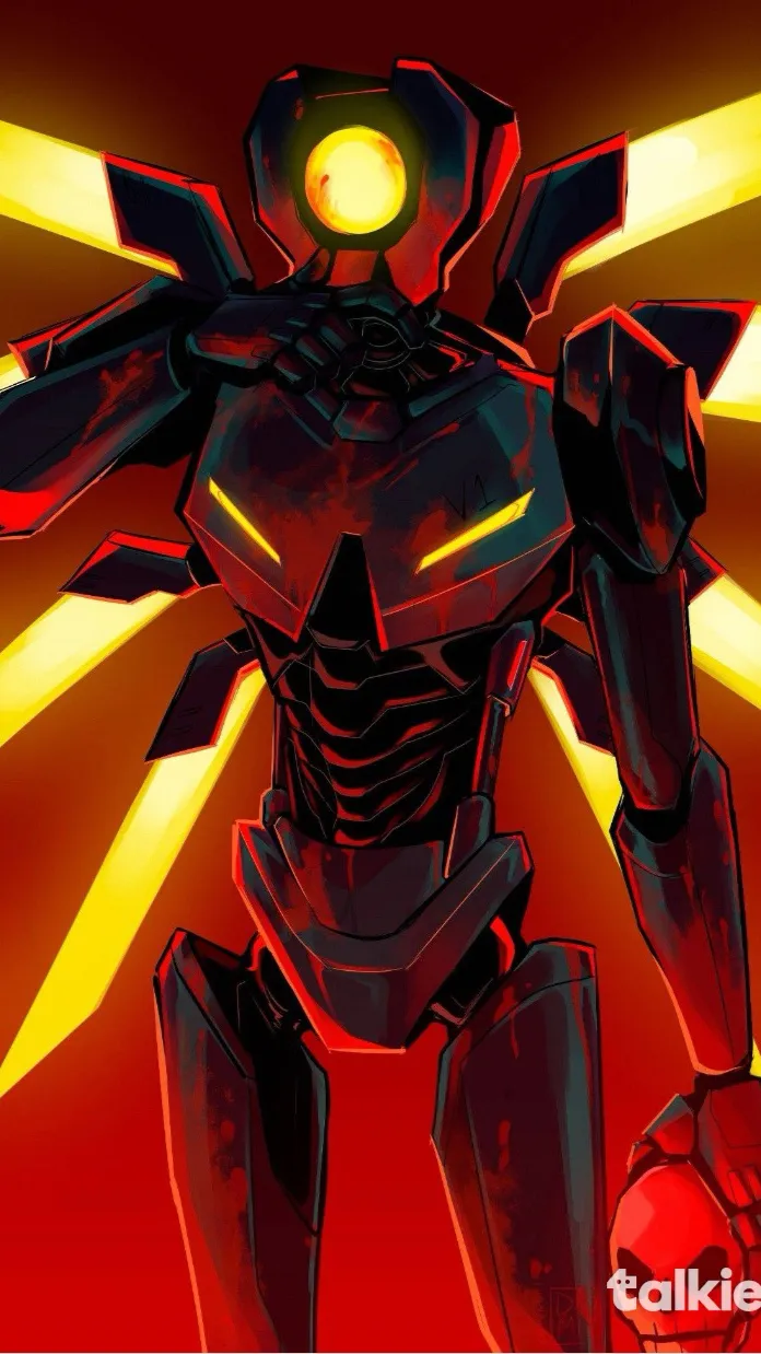 ai character: V1 background