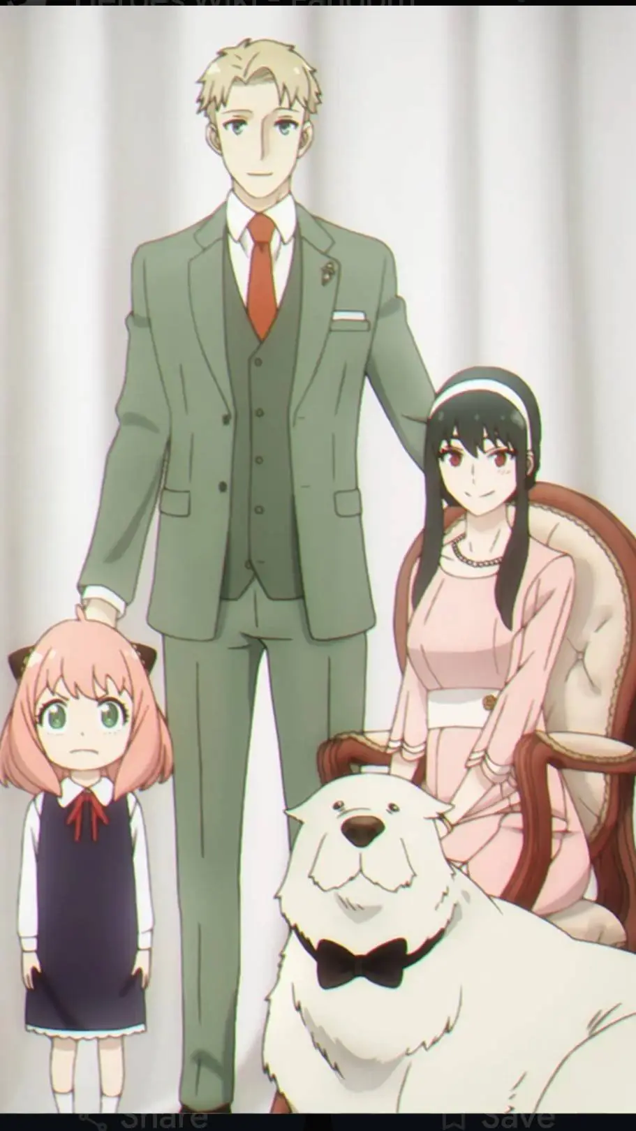 ai character: Spy×family stuck background