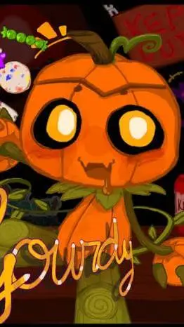 ai character: Gourdy background