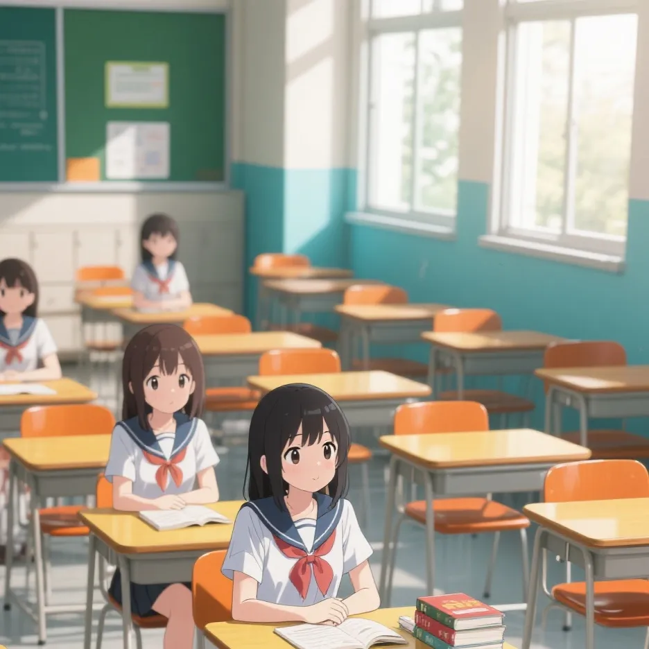 chat with ai character: The classroom 