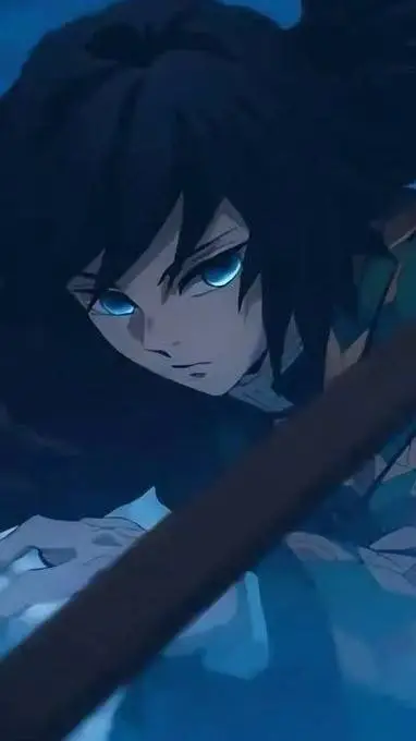 ai character: GIYUU🌊💧 background