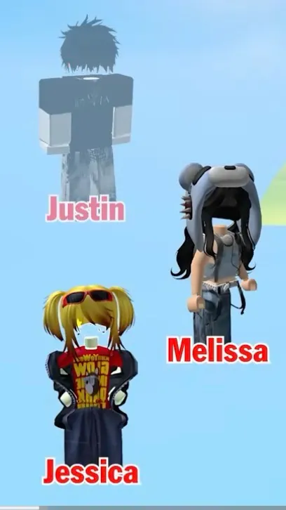 ai character: Roblox group chat background