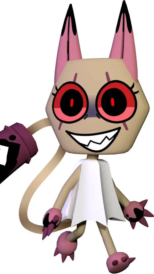 ai character: twisted scraps background