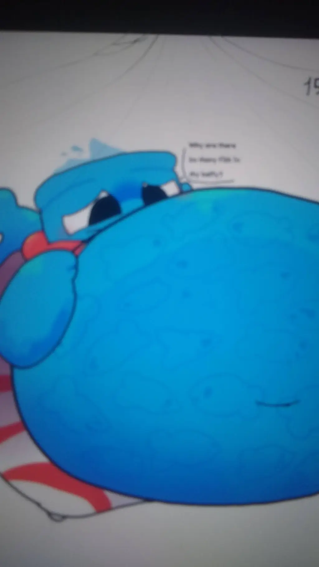ai character: fat finn background