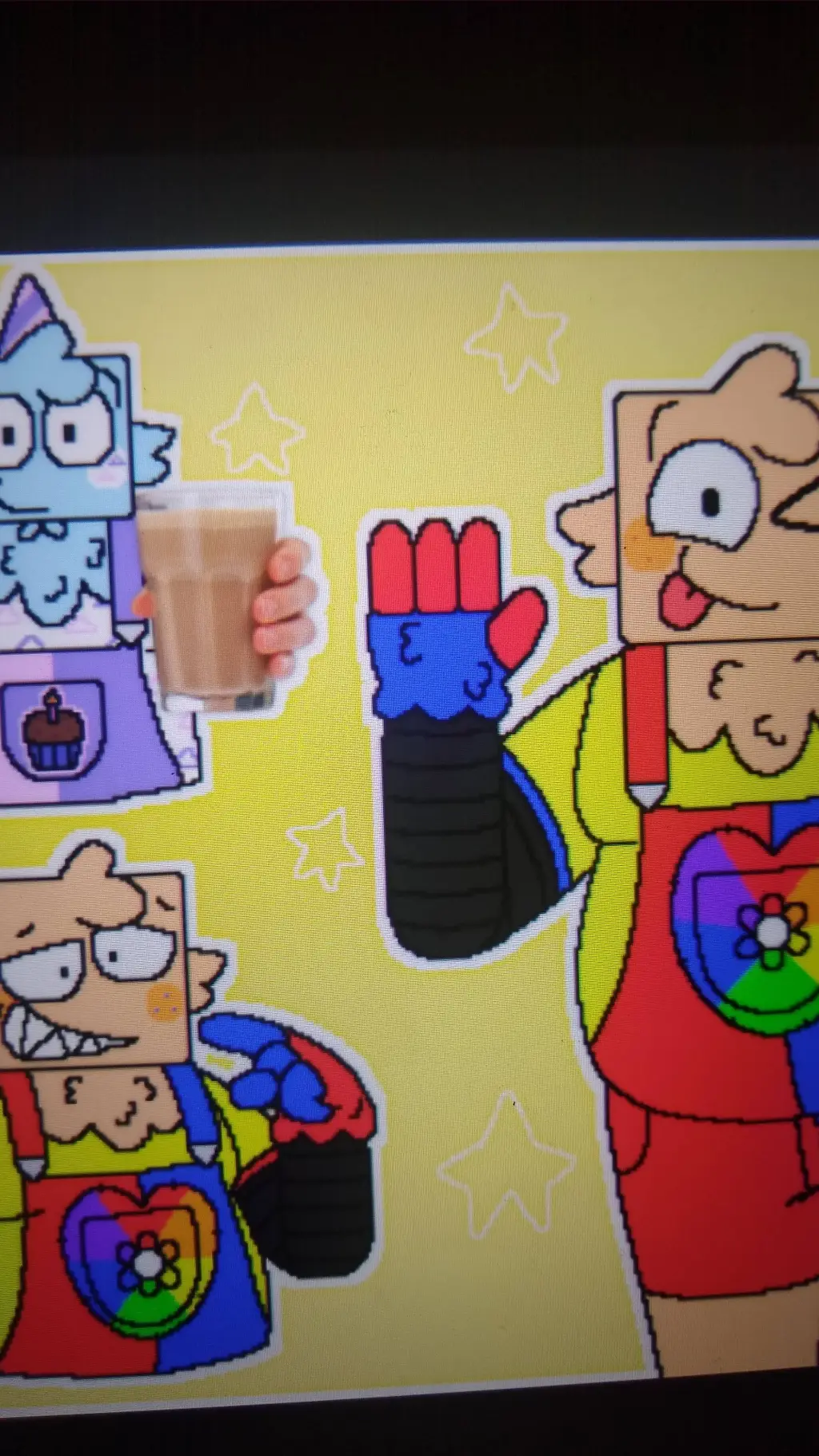 ai character: chubby goob background