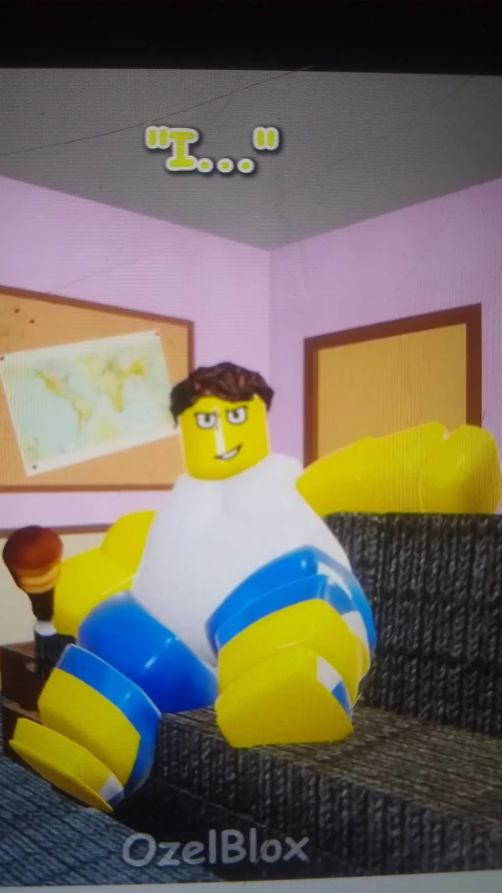 ai character: fat shedlesky background