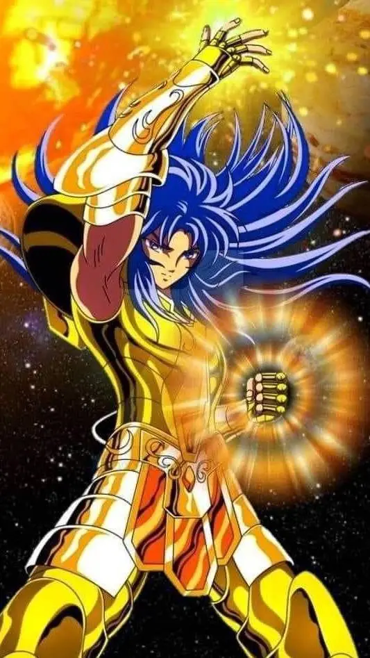 ai character: Saga de Geminis background